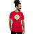 Camiseta Logo Flash DC Comics - Vermelha - Piticas G - Imagem 1