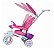 Triciclo Super Trike Reclinável 3 Pos. Rosa - Magic Toys - Imagem 3