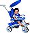 Triciclo Super Trike Reclinável 3 Pos. Azul - Magic Toys - Imagem 1