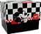 Caneca Disney Mickey Mouse Xadrez 350 Ml - Imagem 4