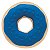 Mordedor Docinho - Rosquinha - Azul - BDA - Imagem 1