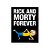 Placa Decorativa Rick & Morty Forever - Imagem 1