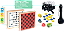 Jogo - Dama Xadrez e Trilha Iob - Imagem 1