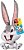 Pelúcia Looney Tunes Pernalonga Nova Brink - Imagem 2