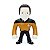 Metal Figure 4" Data Star Trek M414 Metals Die Cast - Imagem 2