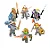 Boneco Sortido e Unitário Block Heroes Missão Medieval Polibrinq - Imagem 1