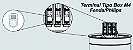 Célula Capacitiva Trifásica WEG, modelo UCWT, 25kVAr, tensão 380V - Imagem 2