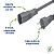 CORDAO PROLONGADOR PP PLANO 2X2,50X3,0M PT C/ LUVA - MEGATRON - Imagem 2