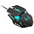 Mouse Gamer Warrior Keon, LED 4 Cores, 3200 DPI, Preto - MO267 - Imagem 3