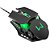 Mouse Gamer Warrior Keon, LED 4 Cores, 3200 DPI, Preto - MO267 - Imagem 1