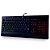 Teclado Gamer DAZZ Ballistic Cinetic com Suporte de Pulso, LED Rainbow, USB 2.0, Anti-Ghosting, ABNT2, Preto - 62000042 - Imagem 3