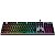 Teclado Semi-Mecânico Gamer Fortrek Holt Grafite, LED Rainbow, ABNT2, Grafite - Imagem 2