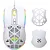 MOUSE GAMER COM FIO FORTREK STRIKER BRANCO -23247 - Imagem 1