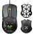 MOUSE GAMER COM FIO FORTREK STRIKER PRETO -23246 - Imagem 1