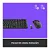 KIT TEC MOUSE LOGITECH SEM FIO LOGITECH MK220 PRETO 920-004431 - Imagem 5