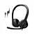 HEADSET COM FIO USB LOGITECH H390 COM ALMOFADAS, CONTROLES DE ÁUDIO 8492 - Imagem 1