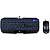 Combo Teclado e Mouse HP GK1100, Led Blue, 1600 DPI, Black - Imagem 1