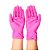 Luva de Procedimento de Nitrilo Rosa Pink Sem Pó Tamanho G - Supermax - Imagem 3