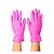 Luva de Procedimento de Nitrilo Rosa Pink Sem Pó Tamanho G - Supermax - Imagem 2