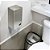 Porta Papel Higiênico Cai Cai Quadra Inox Escovado - Biovis - Imagem 4