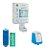 Dispenser Machfloss Evolution 3x1 Com 1 Enxaguante Bucal, 1 Fio Dental E Porta Copos Machfloss - Imagem 1