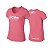 Camiseta Divas Que Correm Virtual Run Rosa em Poliamida. - Imagem 1