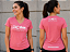 Camiseta Divas Que Correm Virtual Run Rosa em Poliamida. - Imagem 3