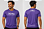Camiseta Divas Que Correm Virtual Run Roxa Masculina em Poliamida. - Imagem 3