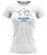 Camiseta Volta ao Mundo Correndo Branca em Algodão - Imagem 2