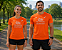 Camiseta Meia Maratona de São Paulo 2023 Laranja em poliéster - Imagem 1