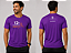 Camiseta 12ª Corrida Shopping Internacional de Guarulhos Roxa em Poliéster - Imagem 1