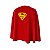 Capa Superman Vermelha em poliéster - Imagem 1