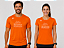 Camiseta 17ª Meia Maratona São Paulo - Sao Paulo Int'l Half Marathon 2024 Laranja 10K em Poliamida - Imagem 1