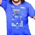 Camiseta GAME RUN MANIA DE CORRIDA AZUL - Imagem 1