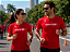 Camiseta Sportv Run 10k Vermelha em Poliamida - Imagem 1