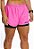 Shorts Raiz Duplo Antiatrito Rosa Unissex com bolsos internos - Imagem 1