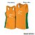 Camiseta Regata Meia Maratona Internacional do Rio de Janeiro 2019 (modelagem maior) - Laranja com detalhes verdes - Imagem 1