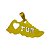 Pingente Tênis Love Run Folheado a Ouro 18K - Imagem 1