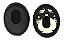 Espumas Earpad Almofadas Par Couro Compatível Para Bose Qc3 - Imagem 8