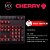 Botão Switch Cherry Mx Red Para Teclado Mecânico 5 Unidades - Imagem 4