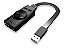 Placa De Som Usb 7.1 Virtual Gs3 - 3.5mm Headset Pc Notebook - Imagem 2