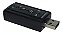 Adaptador Placa De Som Usb 7.1 Headset Áudio Notebook Pc - Imagem 2