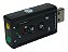 Adaptador Placa De Som Usb 7.1 Headset Áudio Notebook Pc - Imagem 1