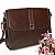 Bolsa Feminina Executiva Alça Transversal Grande, Notebook - café - Imagem 1