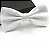 Gravata Borboleta de Seda -Branca - Imagem 1