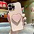 Capa Luxo para iPhone com Lindo Suporte para as Mãos de Coração Para Iphone 13 PRO MAX - Imagem 4