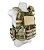 Colete Plate Carrier J.A. Rio Militar Multicam - Imagem 3