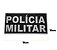 Emborrachado Policia Militar Costas 19x10 - Imagem 2