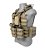 Colete Modular Plate Carrier  J.A. Rio Militar - TAN - Imagem 5