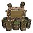 Colete Plate Carrier J.A. Rio Militar Marpat - Imagem 1